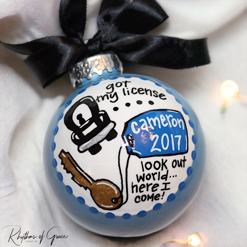 Christmas Ornament: "Driver's License" – Celebrate the New Driver in Your Life - Picture 10 of 10
